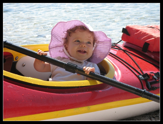 I've got the paddle!